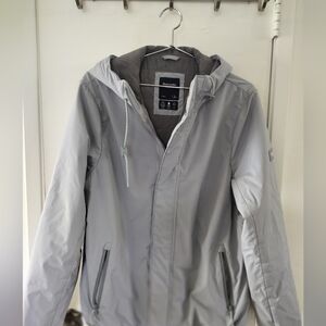 Abercrombie & Fitch Women's Stretch Wind & Water Resistant Hooded Jacket Large